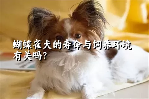 蝴蝶雀犬的寿命与饲养环境有关吗？