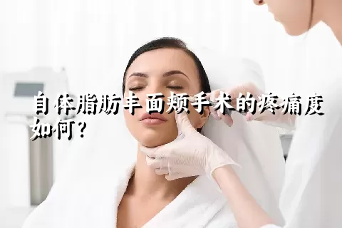 自体脂肪丰面颊手术的疼痛度如何？