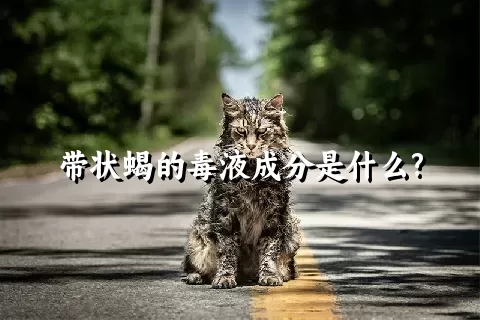 带状蝎的毒液成分是什么?