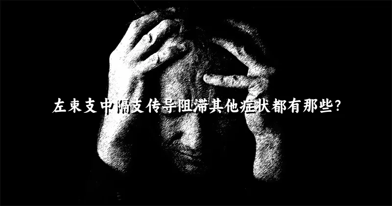 左束支中隔支传导阻滞其他症状都有那些？