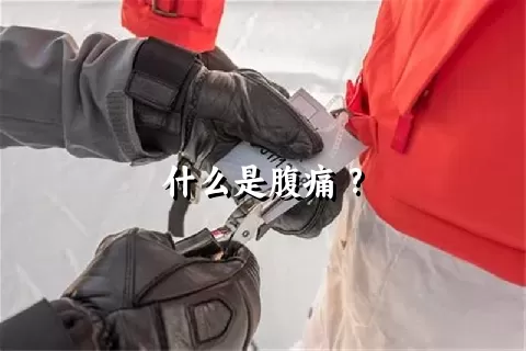 什么是腹痛 ?