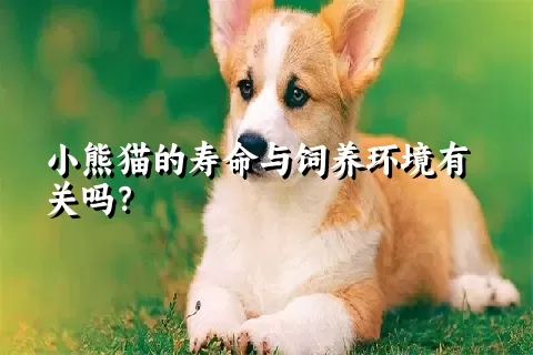 小熊猫的寿命与饲养环境有关吗？