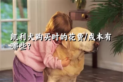 凯利犬购买时的花费/成本有哪些？